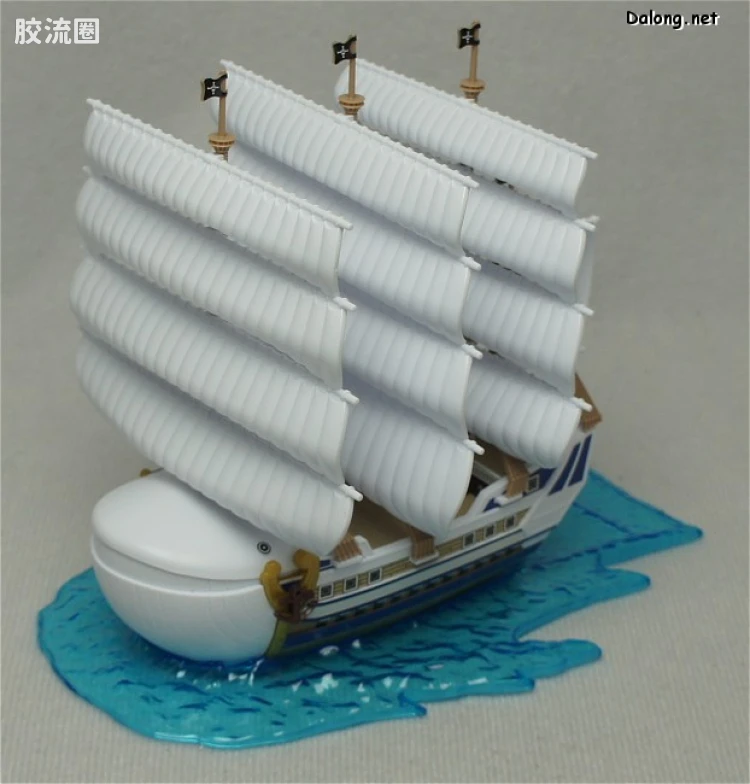 海贼王伟大的船收藏系列拼装模型 伟大的船 白鲸号 - 图片
