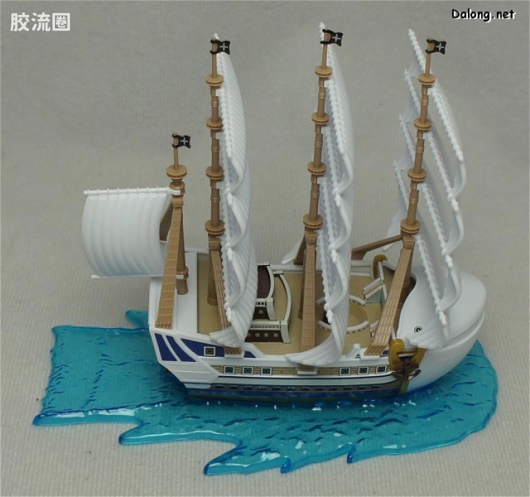 海贼王伟大的船收藏系列拼装模型 伟大的船 白鲸号 - 图片