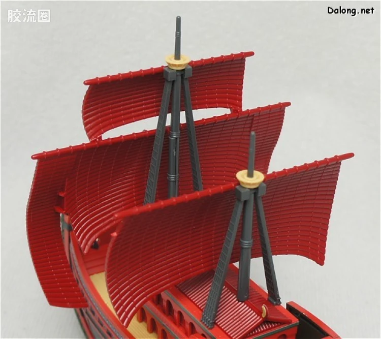 海贼王伟大的船收藏系列拼装模型 伟大的船 九蛇海贼船 - 图片