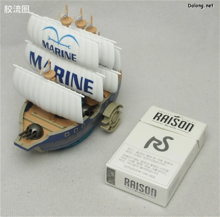 海贼王伟大的船收藏系列拼装模型 伟大的船 海军军舰 - 图片