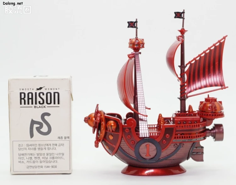 海贼王伟大的船收藏系列拼装模型 伟大的船 千阳号 <海贼王 FILM RED>公开纪念配色Ver. - 图片