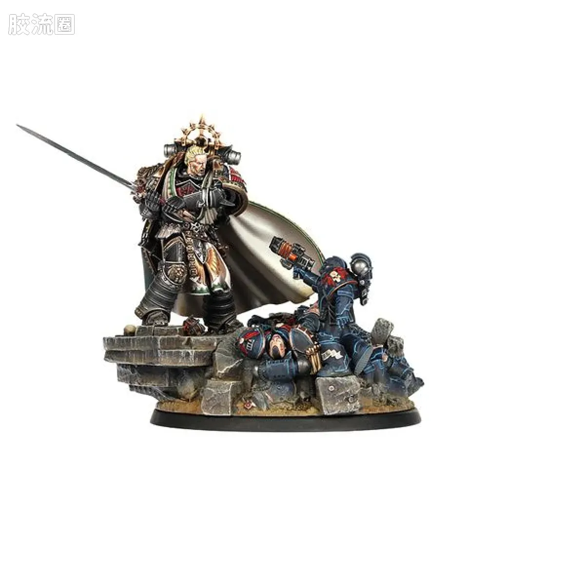 战锤：荷鲁斯之乱 Warhammer: The Horus Heresy Dark Angels 第一军团 黑暗天使 初版 黑暗天使军团 基因原体 莱昂·艾尔’庄森 - 图片