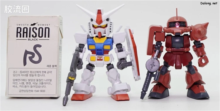 SDCS系列 特别版 RX-78-2 高达&夏亚专用扎古II - 图片
