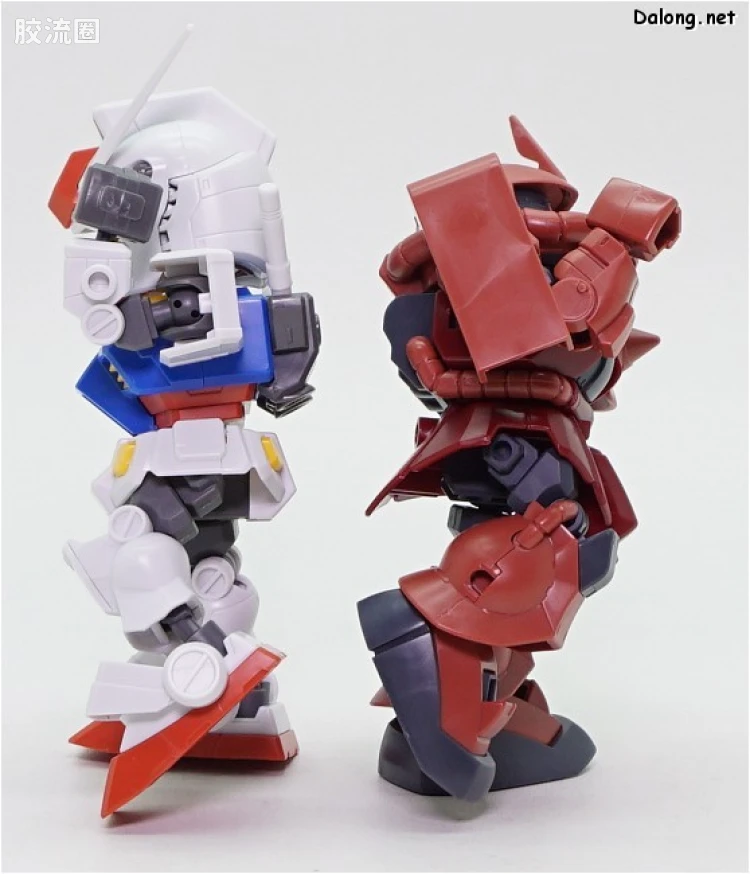SDCS系列 特别版 RX-78-2 高达&夏亚专用扎古II - 图片