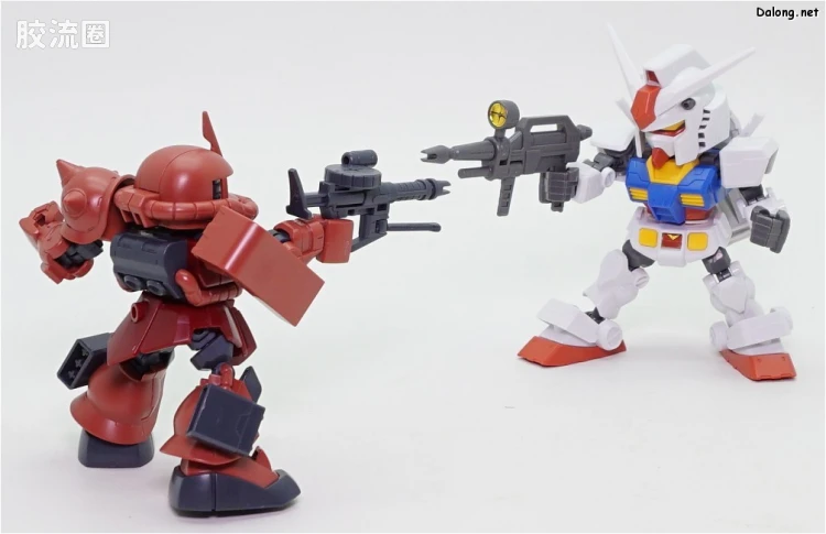 SDCS系列 特别版 RX-78-2 高达&夏亚专用扎古II - 图片