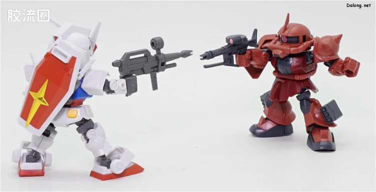 SDCS系列 特别版 RX-78-2 高达&夏亚专用扎古II - 图片