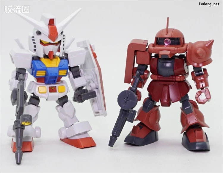 SDCS系列 特别版 RX-78-2 高达&夏亚专用扎古II - 图片