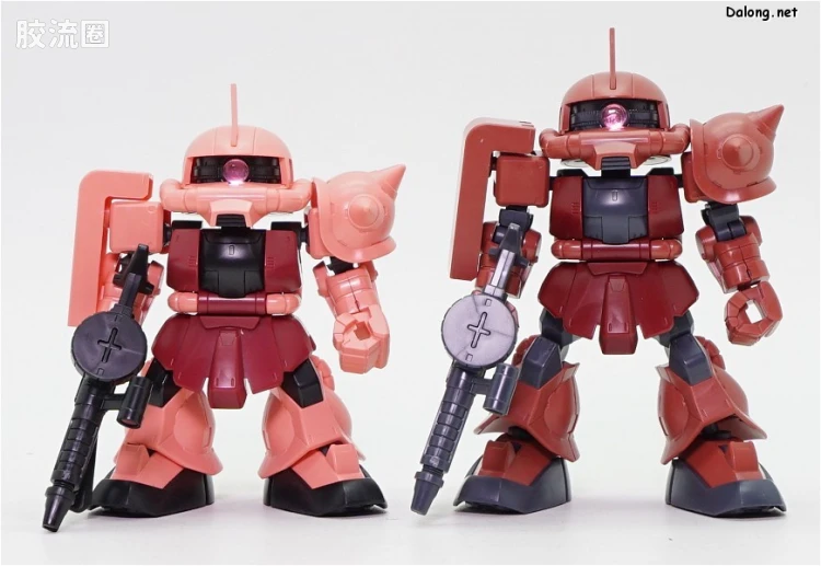 SDCS系列 特别版 RX-78-2 高达&夏亚专用扎古II - 图片