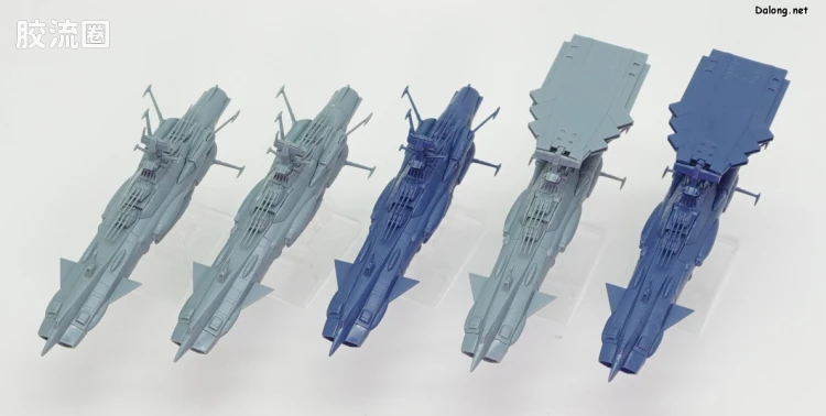 机甲收藏系列Mecha Collection 宇宙战舰大和号 仙女座级5舰套装 - 图片