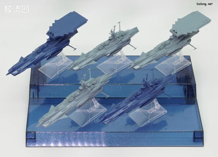 机甲收藏系列Mecha Collection 宇宙战舰大和号 仙女座级5舰套装 - 图片