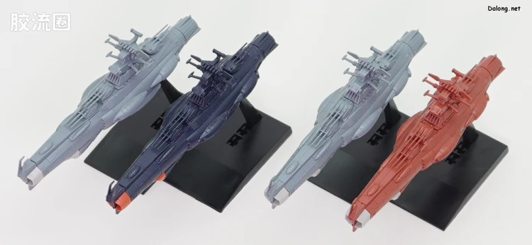 机甲收藏系列Mecha Collection 宇宙战舰大和号 地球联邦无畏级战舰套装2 - 图片