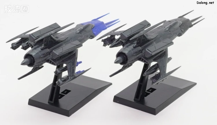 机甲收藏系列Mecha Collection 宇宙战舰大和号 零式52型改 自律无人机 黑鸟 - 图片