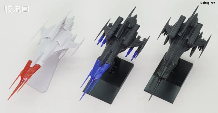 机甲收藏系列Mecha Collection 宇宙战舰大和号 零式52型改 自律无人机 黑鸟 - 图片