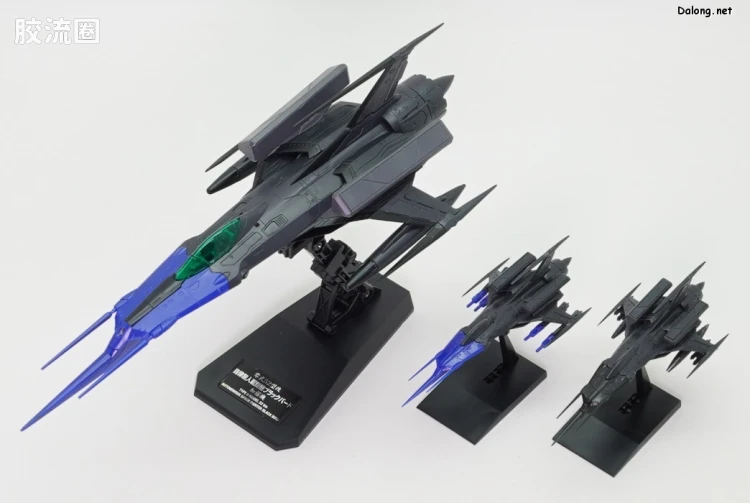 机甲收藏系列Mecha Collection 宇宙战舰大和号 零式52型改 自律无人机 黑鸟 - 图片