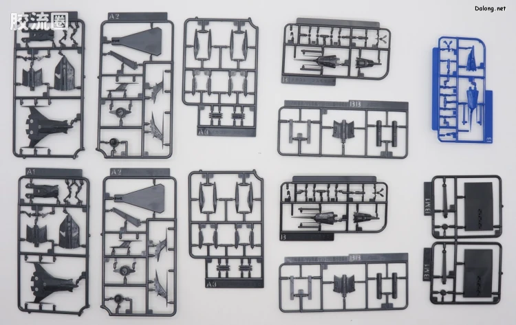 机甲收藏系列Mecha Collection 宇宙战舰大和号 零式52型改 自律无人机 黑鸟 - 图片