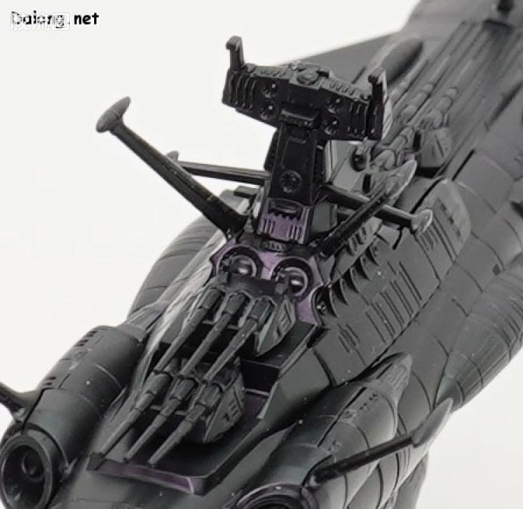 机甲收藏系列Mecha Collection 宇宙战舰大和号 自律无人战斗舰BBB 仙女座级(黑色) - 图片