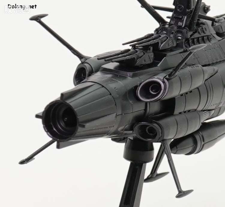 机甲收藏系列Mecha Collection 宇宙战舰大和号 自律无人战斗舰BBB 仙女座级(黑色) - 图片