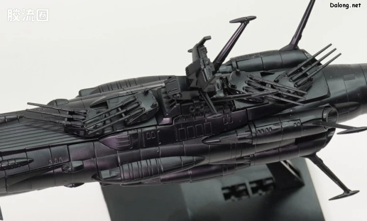 机甲收藏系列Mecha Collection 宇宙战舰大和号 自律无人战斗舰BBB 仙女座级(黑色) - 图片