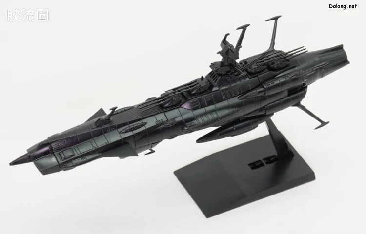 机甲收藏系列Mecha Collection 宇宙战舰大和号 自律无人战斗舰BBB 仙女座级(黑色) - 图片