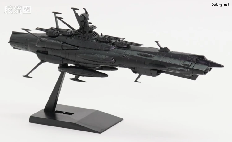 机甲收藏系列Mecha Collection 宇宙战舰大和号 自律无人战斗舰BBB 仙女座级(黑色) - 图片