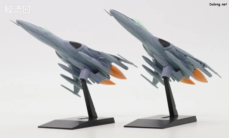 机甲收藏系列Mecha Collection 宇宙战舰大和号 DX 1式空间战斗攻击机 宇宙虎II(单座型/机枪座型)[2机套装] - 图片