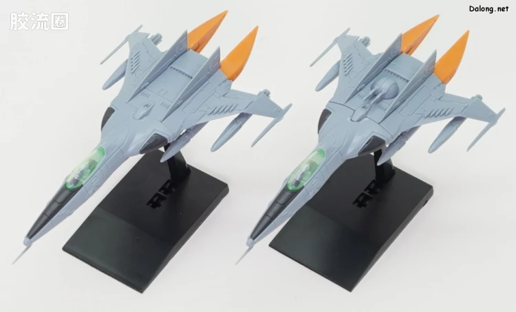 机甲收藏系列Mecha Collection 宇宙战舰大和号 DX 1式空间战斗攻击机 宇宙虎II(单座型/机枪座型)[2机套装] - 图片
