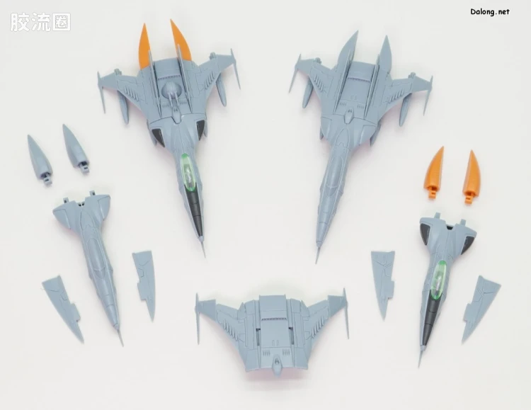 机甲收藏系列Mecha Collection 宇宙战舰大和号 DX 1式空间战斗攻击机 宇宙虎II(单座型/机枪座型)[2机套装] - 图片