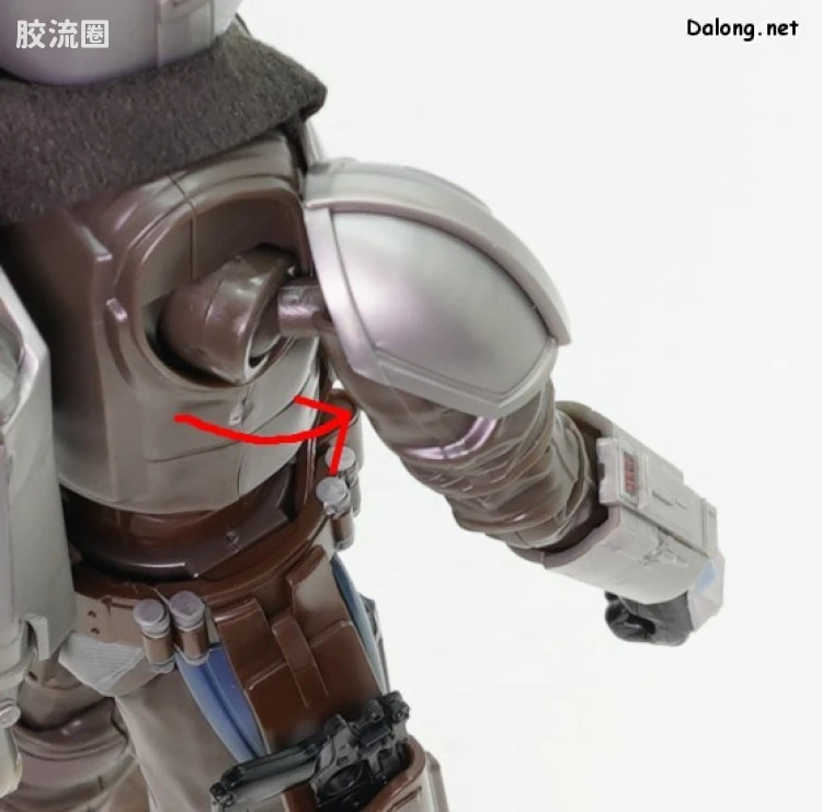 万代 星球大战系列拼装模型 人物系列 曼达洛人(贝斯卡装甲) - 图片
