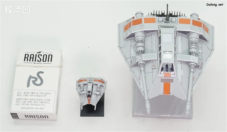 万代 星球大战系列拼装模型 载具系列 1/48 & 1/144 雪地飞车套装 - 图片