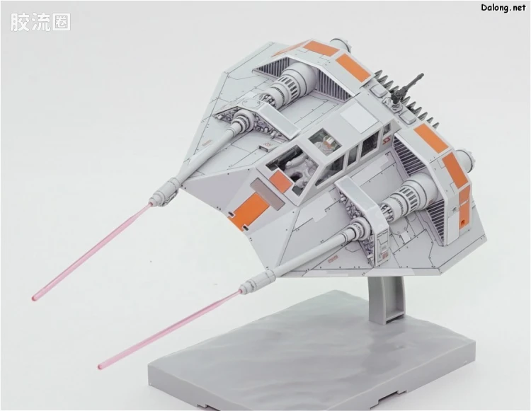 万代 星球大战系列拼装模型 载具系列 1/48 & 1/144 雪地飞车套装 - 图片
