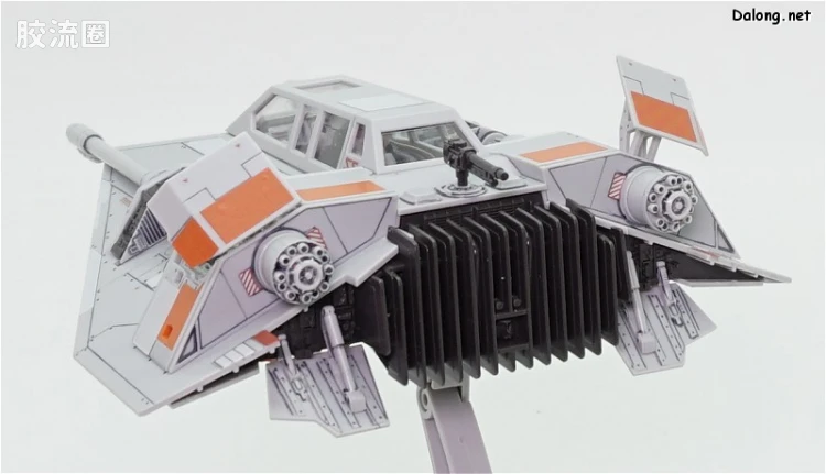万代 星球大战系列拼装模型 载具系列 1/48 & 1/144 雪地飞车套装 - 图片