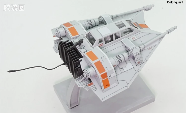 万代 星球大战系列拼装模型 载具系列 1/48 & 1/144 雪地飞车套装 - 图片