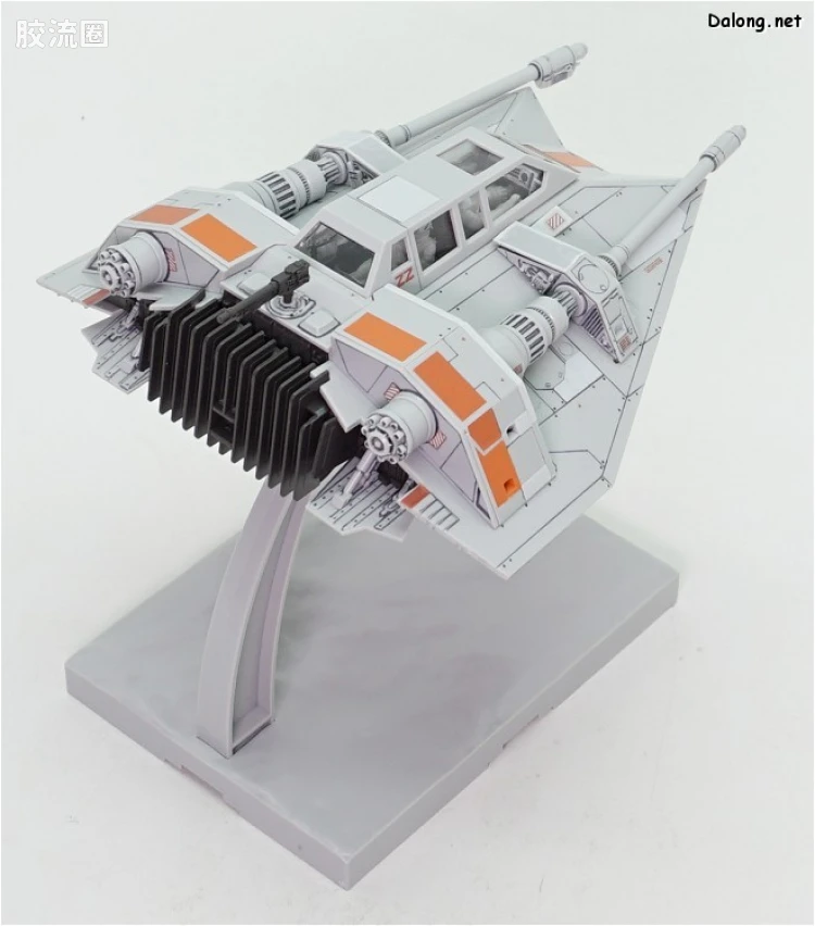 万代 星球大战系列拼装模型 载具系列 1/48 & 1/144 雪地飞车套装 - 图片