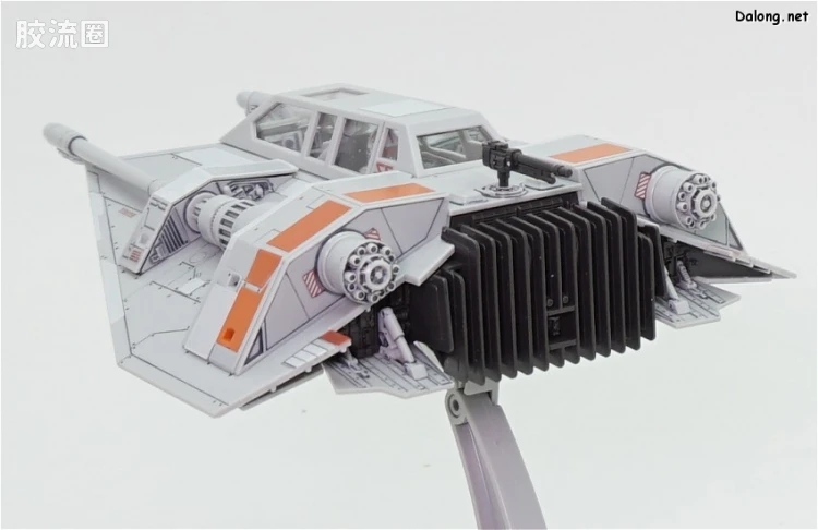 万代 星球大战系列拼装模型 载具系列 1/48 & 1/144 雪地飞车套装 - 图片