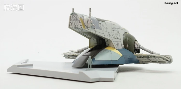 万代 星球大战系列拼装模型 载具系列 1/144 奴隶一号 詹高·费特机 - 图片