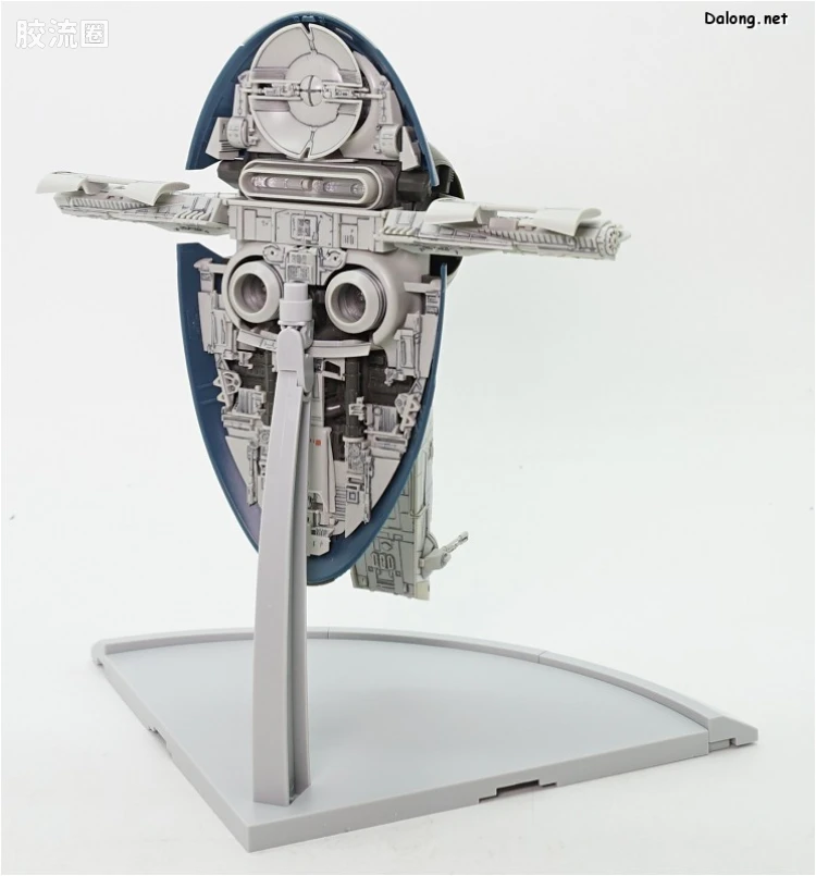 万代 星球大战系列拼装模型 载具系列 1/144 奴隶一号 詹高·费特机 - 图片