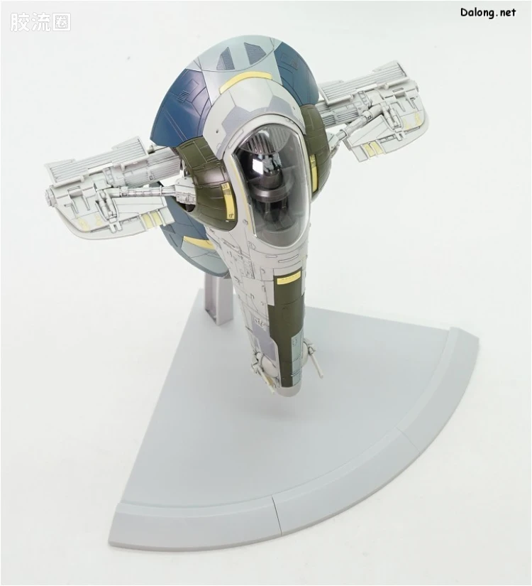 万代 星球大战系列拼装模型 载具系列 1/144 奴隶一号 詹高·费特机 - 图片