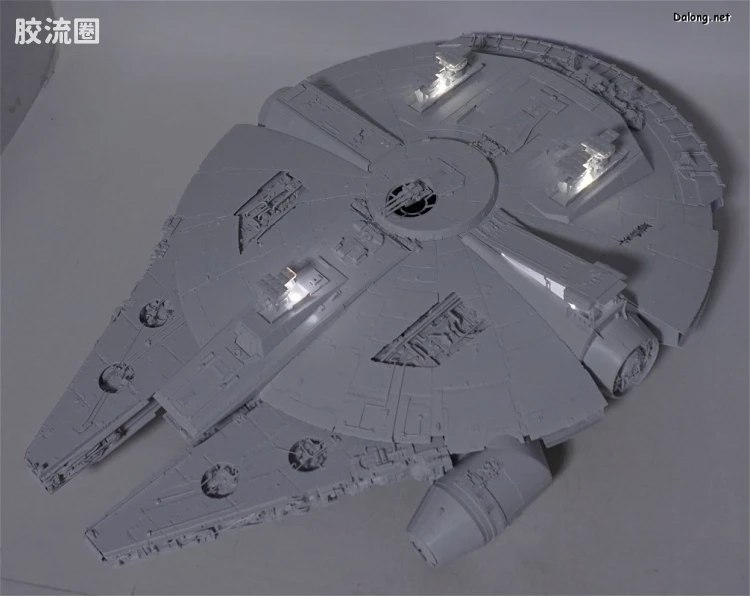 万代 星球大战系列拼装模型 载具系列 1/72 千年隼 - 图片