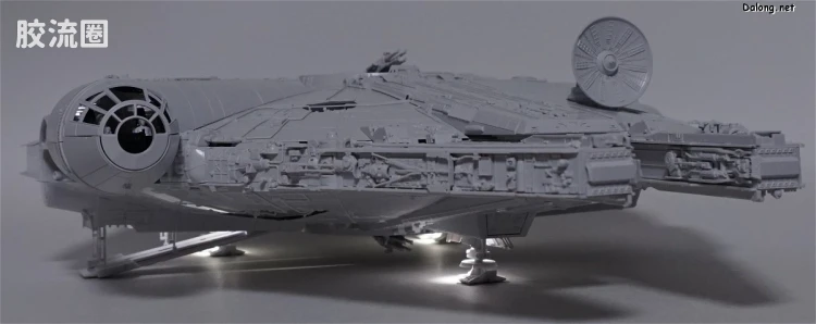 万代 星球大战系列拼装模型 载具系列 1/72 千年隼 - 图片