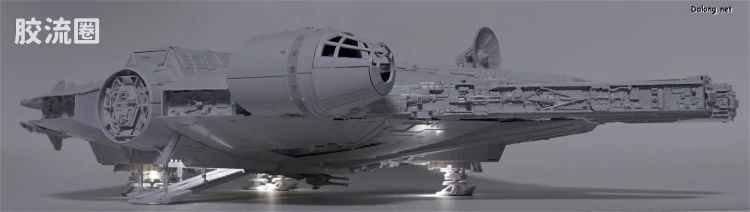 万代 星球大战系列拼装模型 载具系列 1/72 千年隼 - 图片