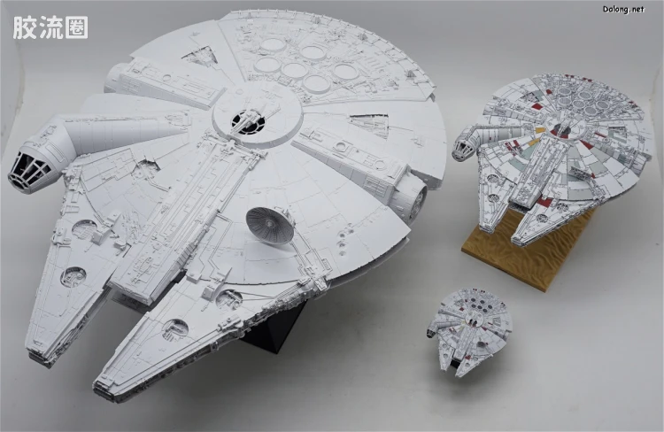 万代 星球大战系列拼装模型 载具系列 1/72 千年隼 - 图片