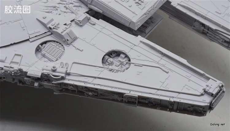 万代 星球大战系列拼装模型 载具系列 1/72 千年隼 - 图片
