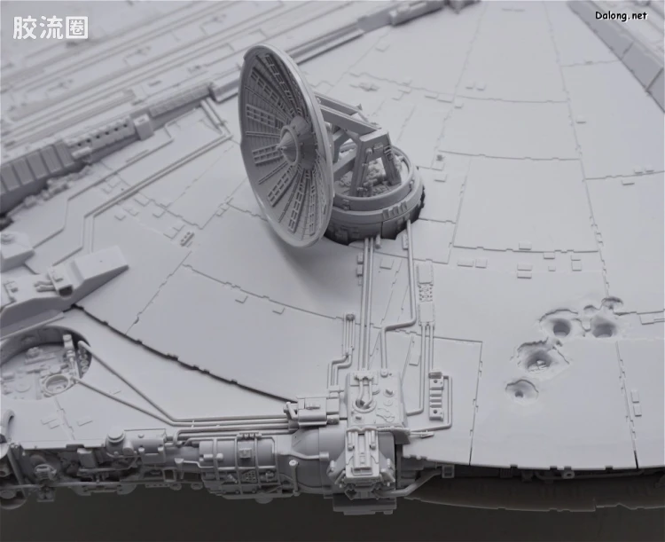 万代 星球大战系列拼装模型 载具系列 1/72 千年隼 - 图片