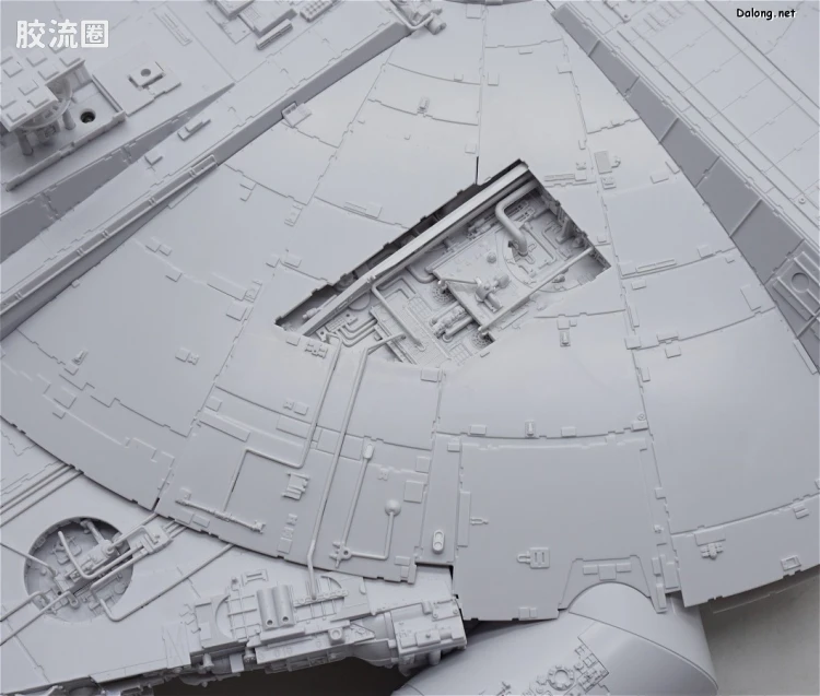 万代 星球大战系列拼装模型 载具系列 1/72 千年隼 - 图片