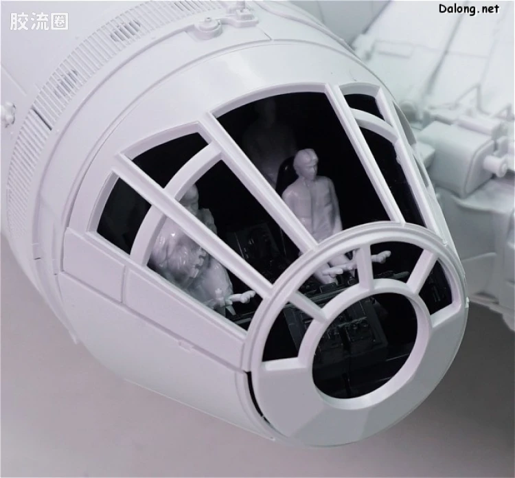 万代 星球大战系列拼装模型 载具系列 1/72 千年隼 - 图片