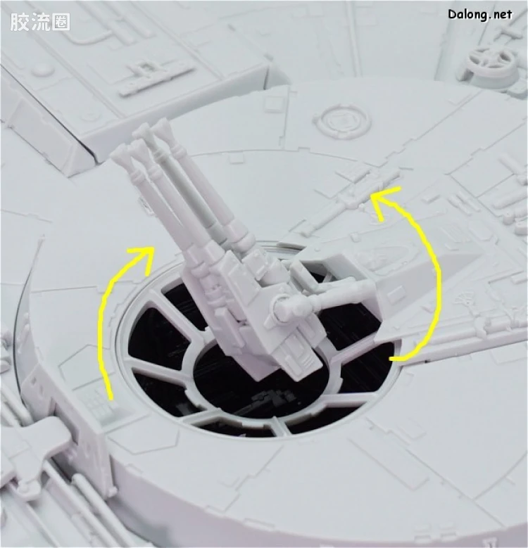 万代 星球大战系列拼装模型 载具系列 1/72 千年隼 - 图片