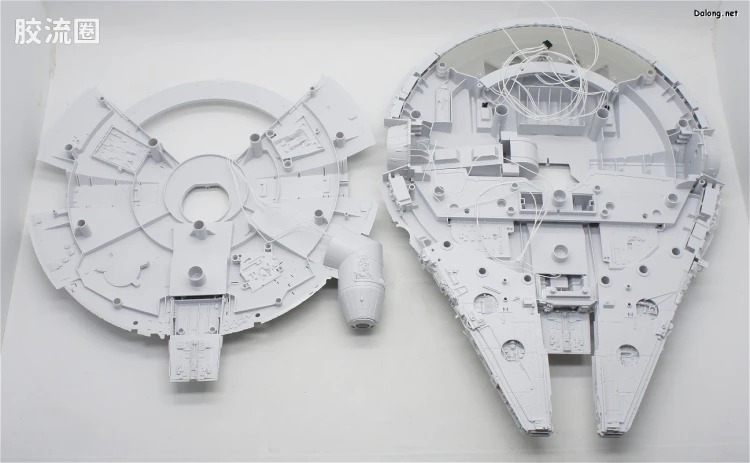 万代 星球大战系列拼装模型 载具系列 1/72 千年隼 - 图片