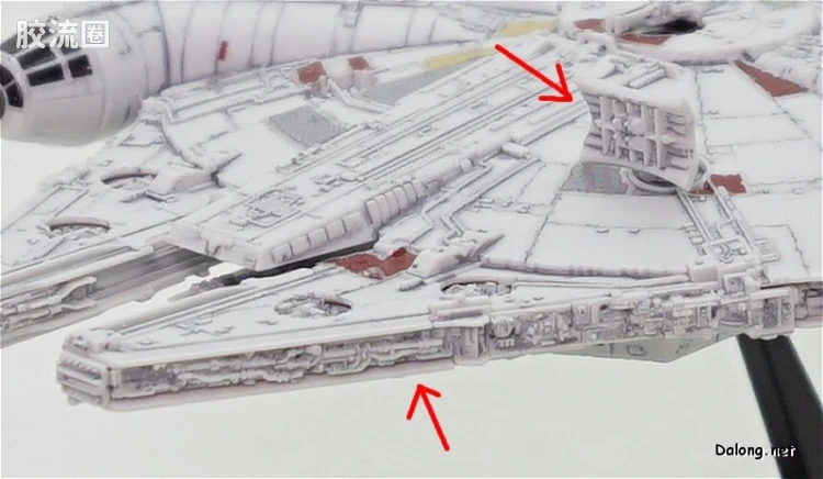 万代 星球大战系列拼装模型 载具系列 1/144 & 1/350 抵抗军飞行器套装 - 图片