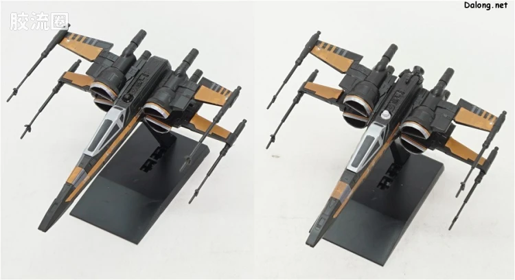 万代 星球大战系列拼装模型 载具系列 1/144 & 1/350 抵抗军飞行器套装 - 图片