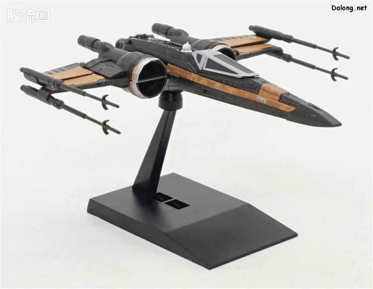 万代 星球大战系列拼装模型 载具系列 1/144 & 1/350 抵抗军飞行器套装 - 图片